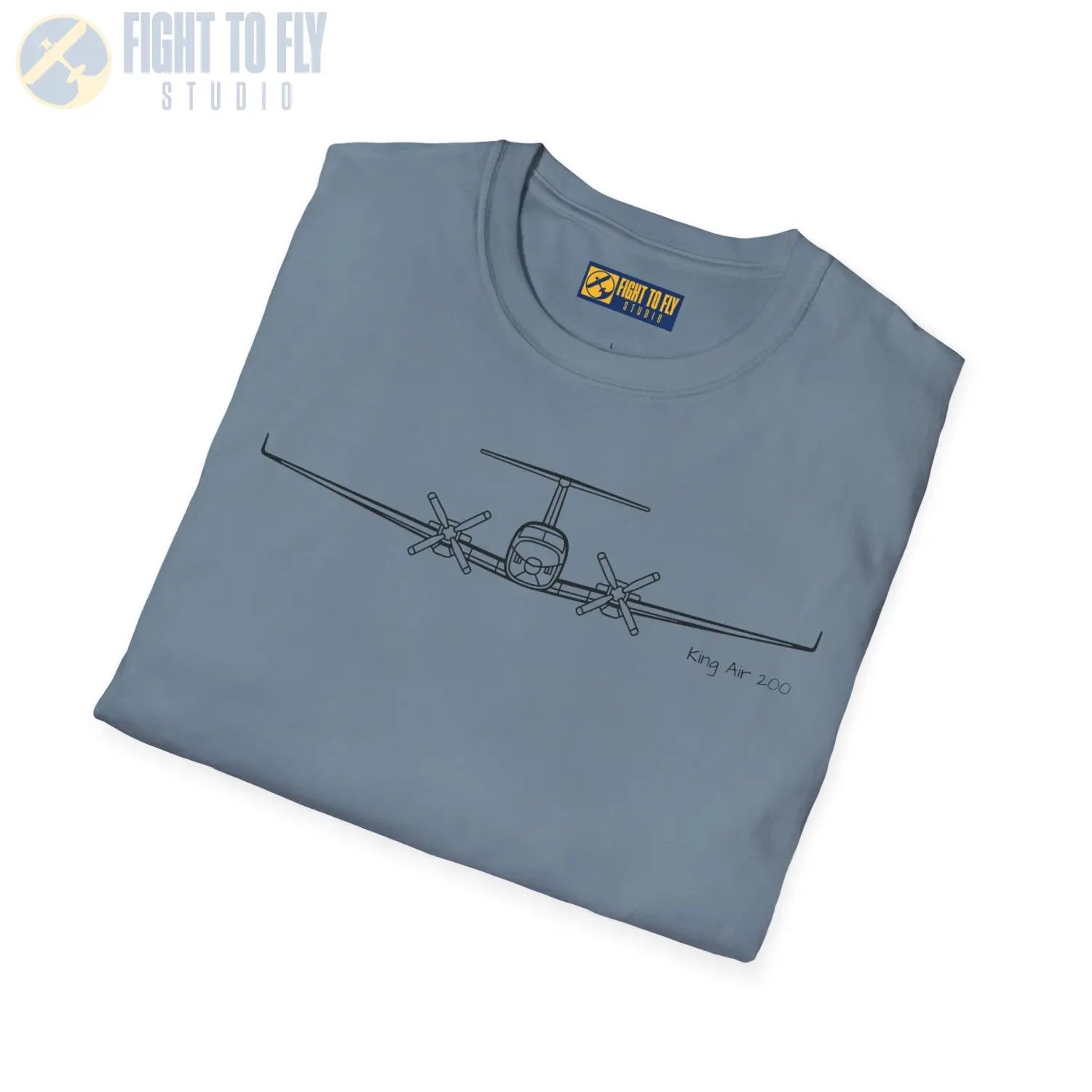 King Air 200 T-Shirt - Pilot gifts - WWII warbird t-shirt