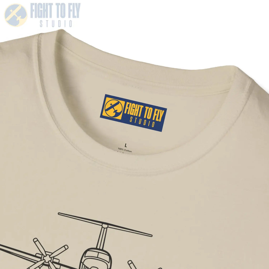 King Air 200 T-Shirt - Pilot gifts - WWII warbird t-shirt