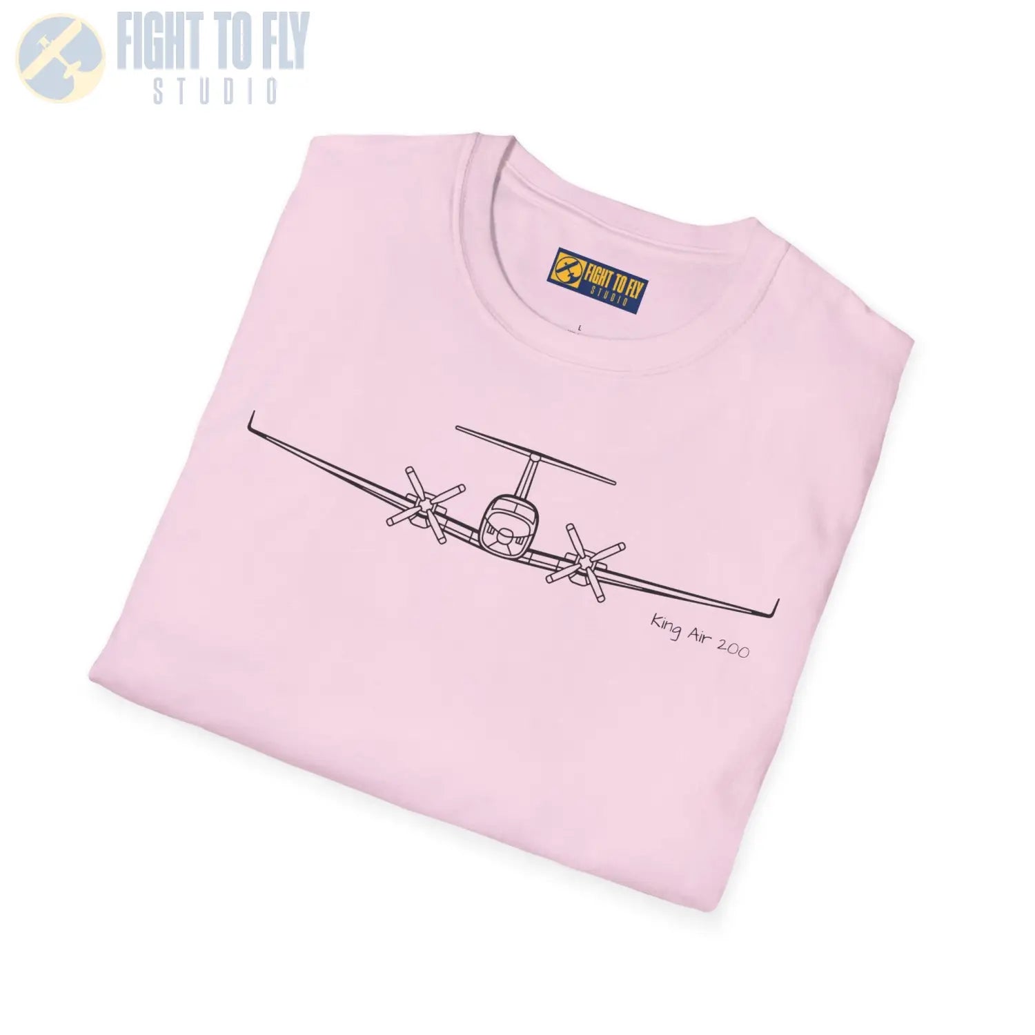 King Air 200 T-Shirt - Pilot gifts - WWII warbird t-shirt