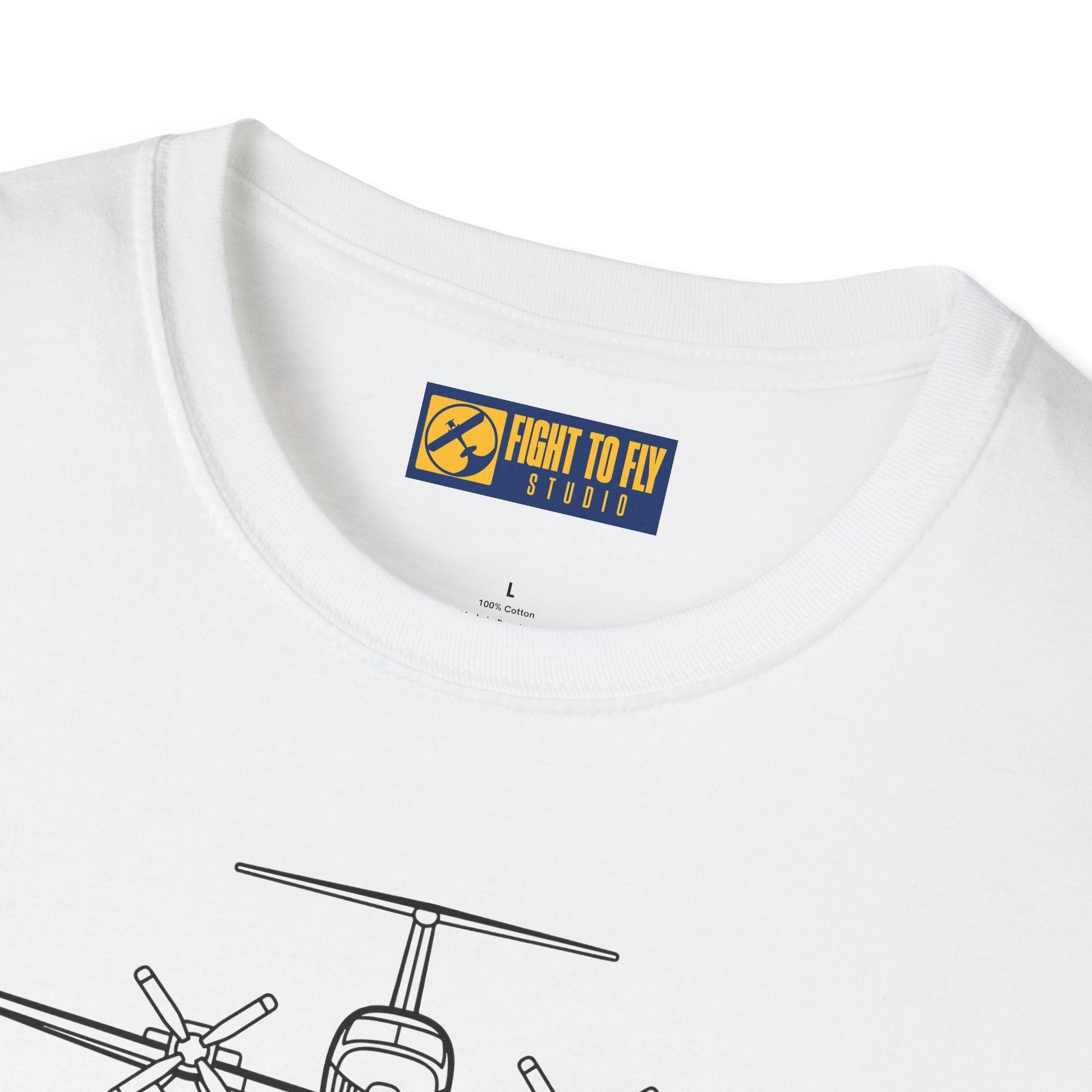 King Air 200 T-Shirt – Twin Turboprop Utility Aircraft Aviation Tee - Pilot gifts - WWII warbird t-shirt