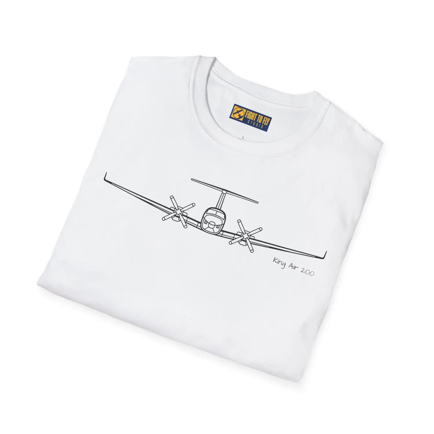 King Air 200 T-Shirt - Pilot gifts - WWII warbird t-shirt