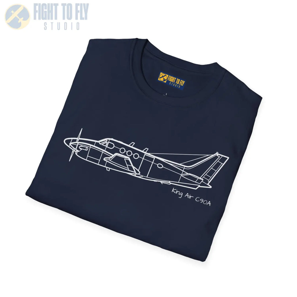 King Air C90A T-Shirt - Pilot gifts - WWII warbird t-shirt
