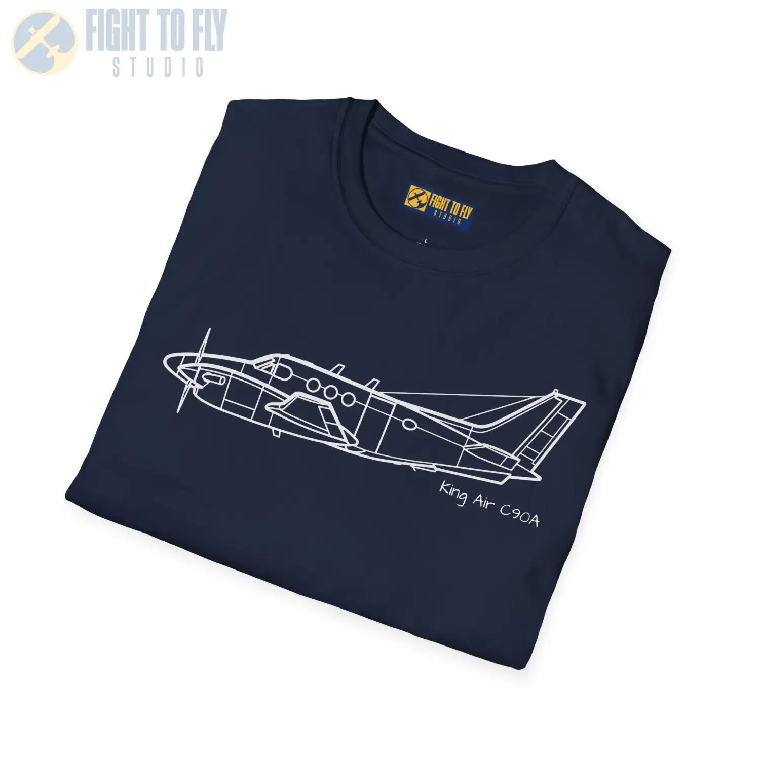King Air C90A T-Shirt - Pilot gifts - WWII warbird t-shirt