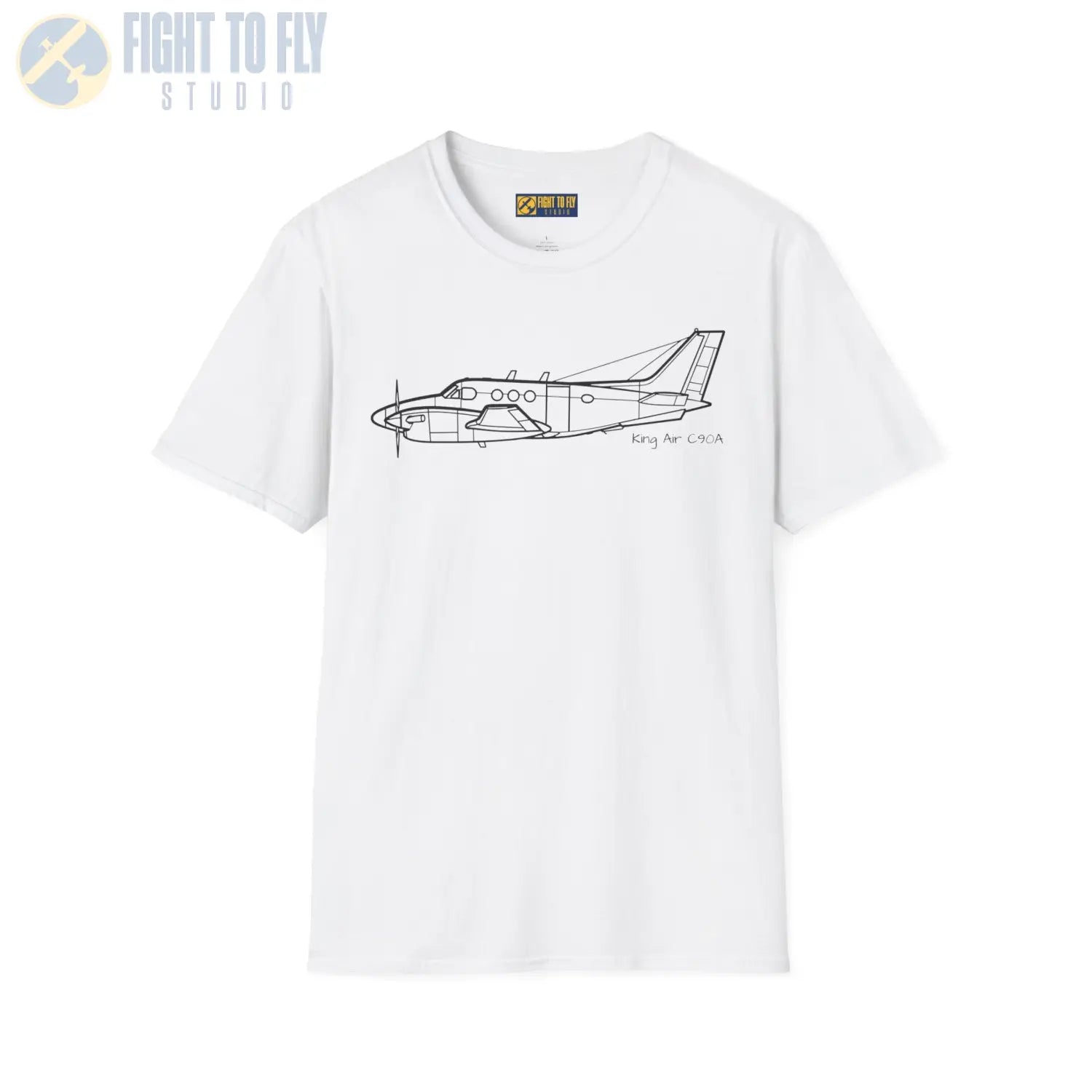 King Air C90A T-Shirt - Pilot gifts - WWII warbird t-shirt