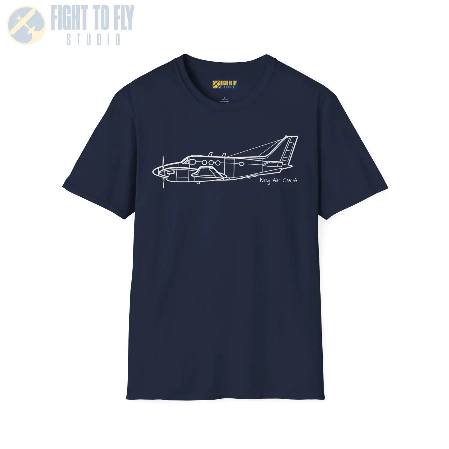 King Air C90A T-Shirt - Pilot gifts - WWII warbird t-shirt