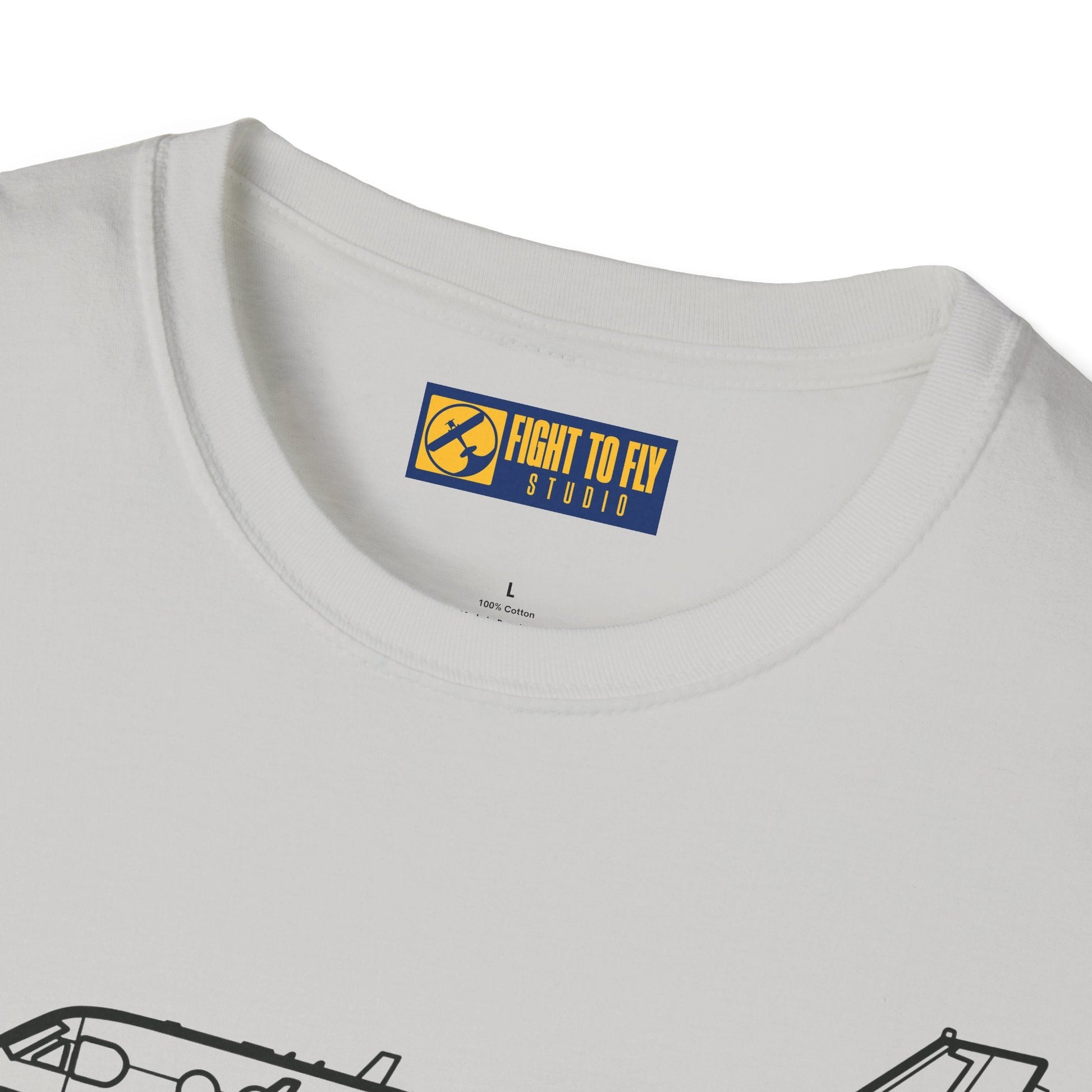 King Air C90GTX T-Shirt – Modern Turboprop Side Profile Aviation Tee - Pilot gifts - WWII warbird t-shirt