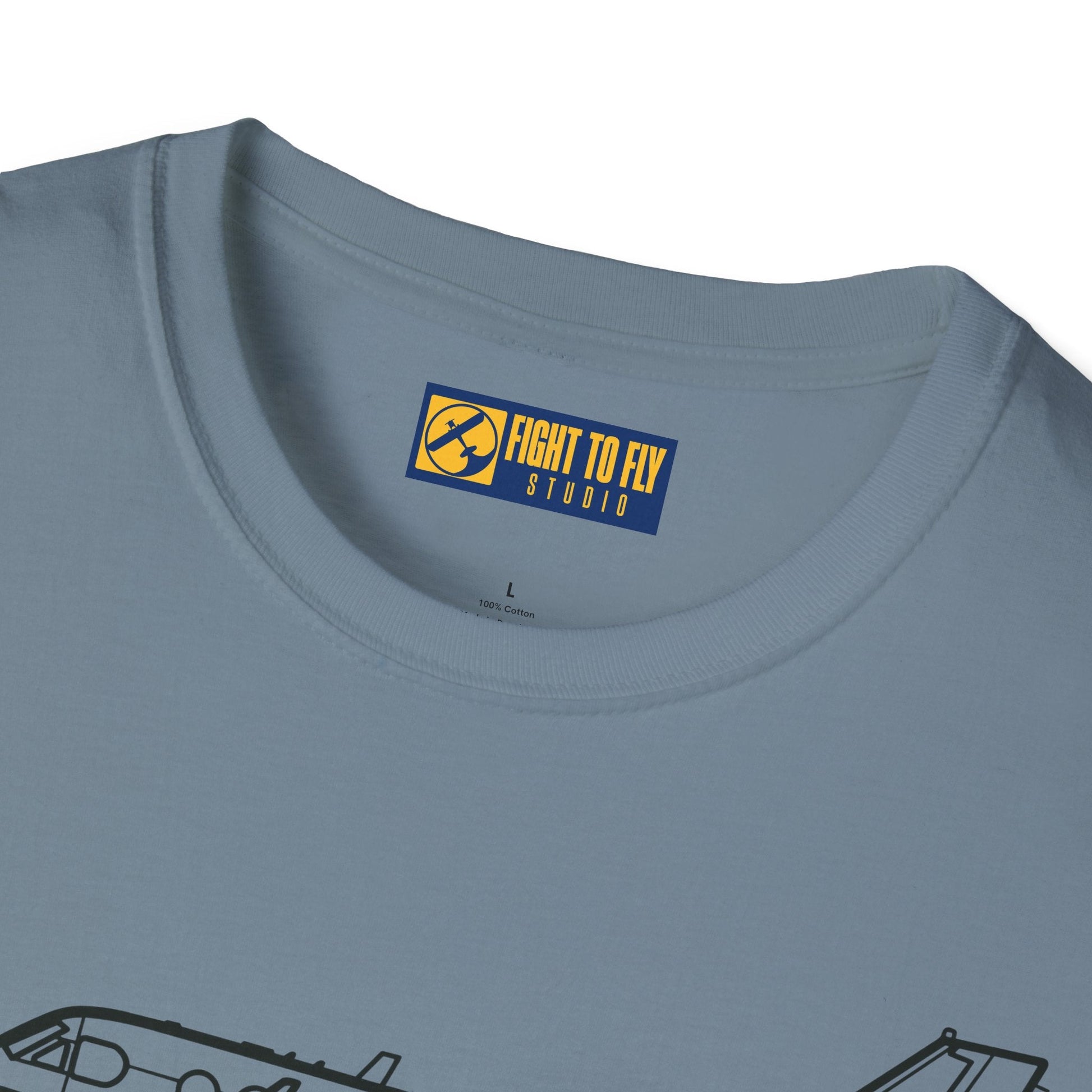 King Air C90GTX T-Shirt – Modern Turboprop Side Profile Aviation Tee - Pilot gifts - WWII warbird t-shirt
