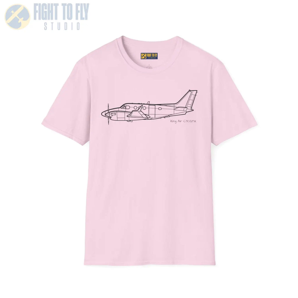King Air C90GTX T-Shirt - Pilot gifts - WWII warbird t-shirt