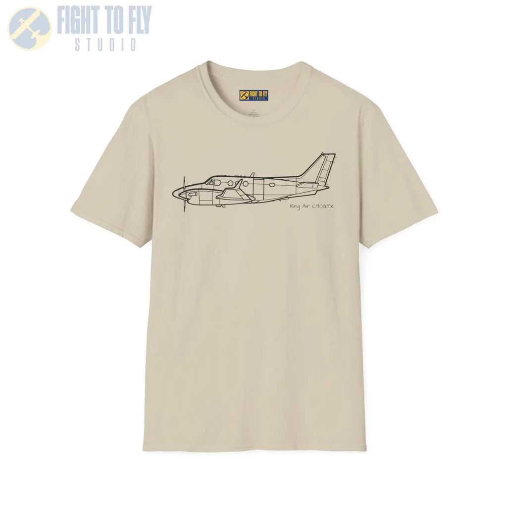 King Air C90GTX T-Shirt - Pilot gifts - WWII warbird t-shirt