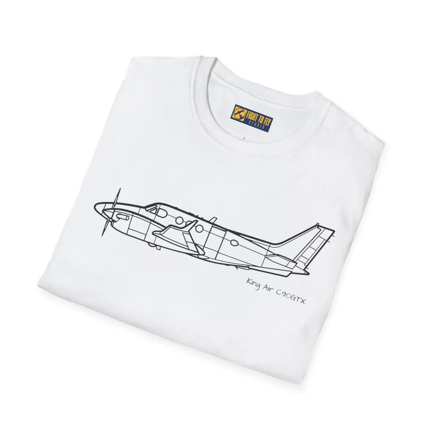 King Air C90GTX T-Shirt - Pilot gifts - WWII warbird t-shirt