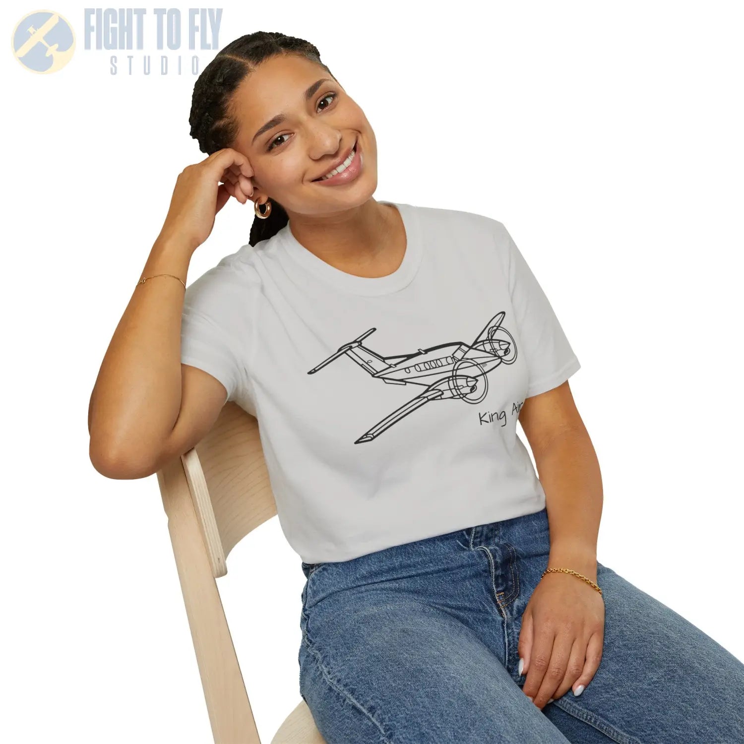 King Air T Shirt Pilot gifts WWII warbird t shirt
