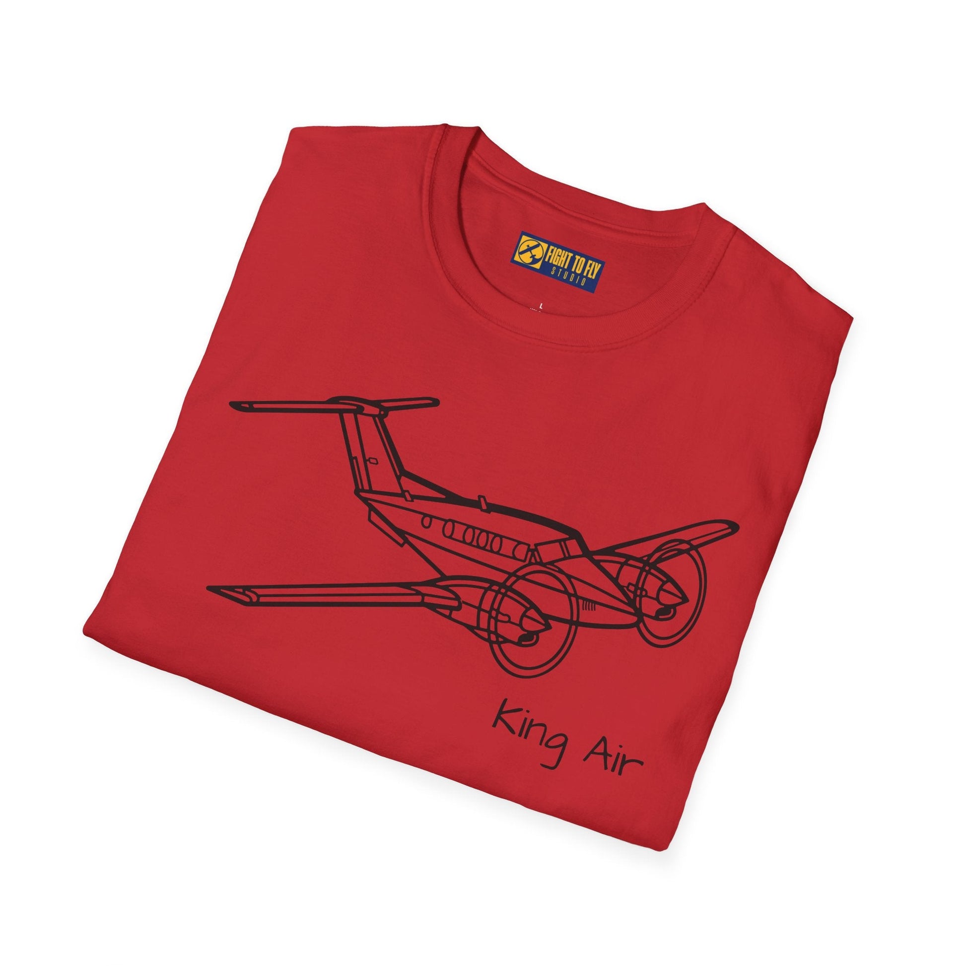 King Air T-Shirt – Turboprop Twin Aircraft Aviation Tee - Gifts for pilots - apparel