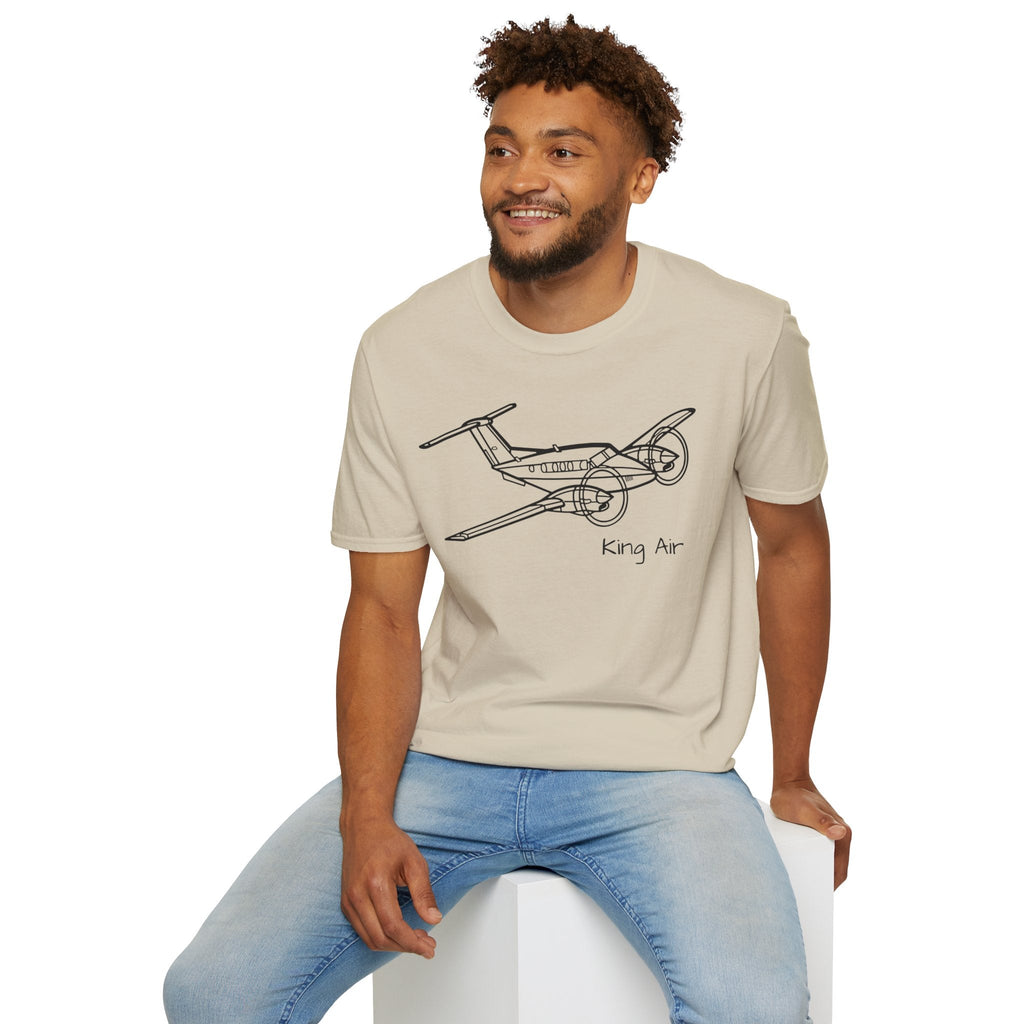 King Air T-Shirt – Turboprop Twin Aircraft Aviation Tee - Gifts for pilots - apparel
