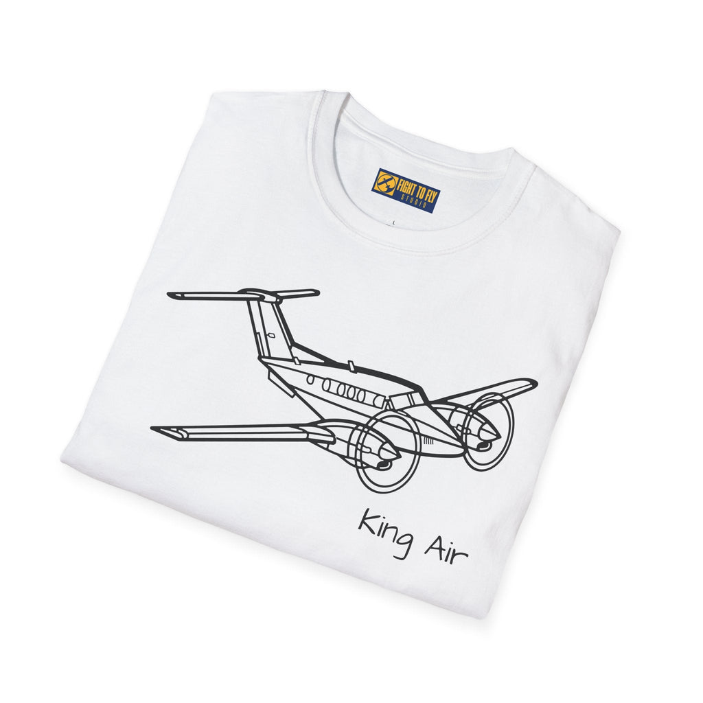 King Air T-Shirt – Turboprop Twin Aircraft Aviation Tee - Gifts for pilots - apparel