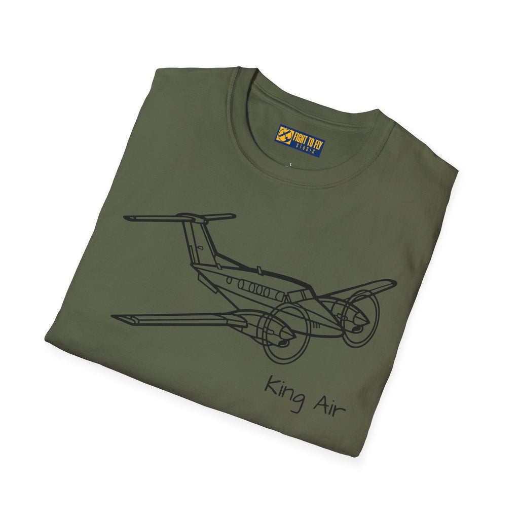 King Air T-Shirt – Turboprop Twin Aircraft Aviation Tee - Gifts for pilots - apparel