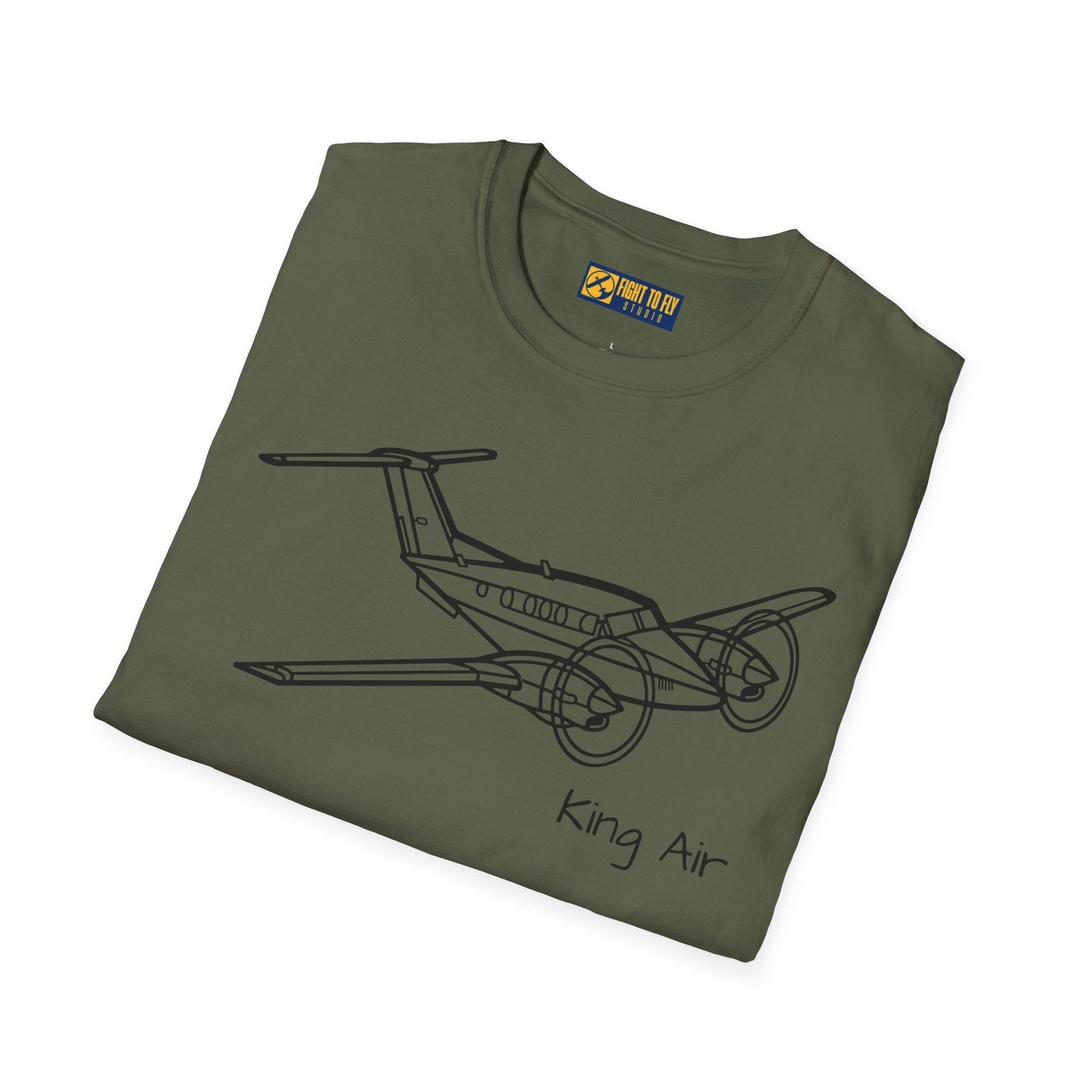 King Air T-Shirt – Turboprop Twin Aircraft Aviation Tee - Gifts for pilots - apparel