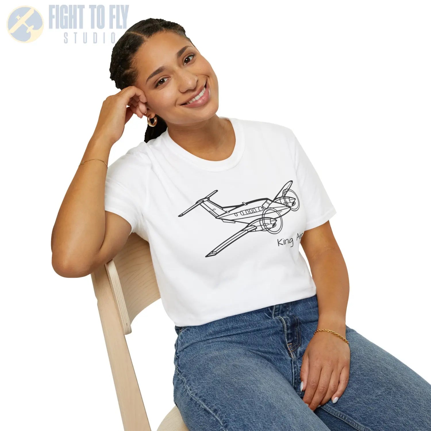 King Air T Shirt Pilot gifts WWII warbird t shirt
