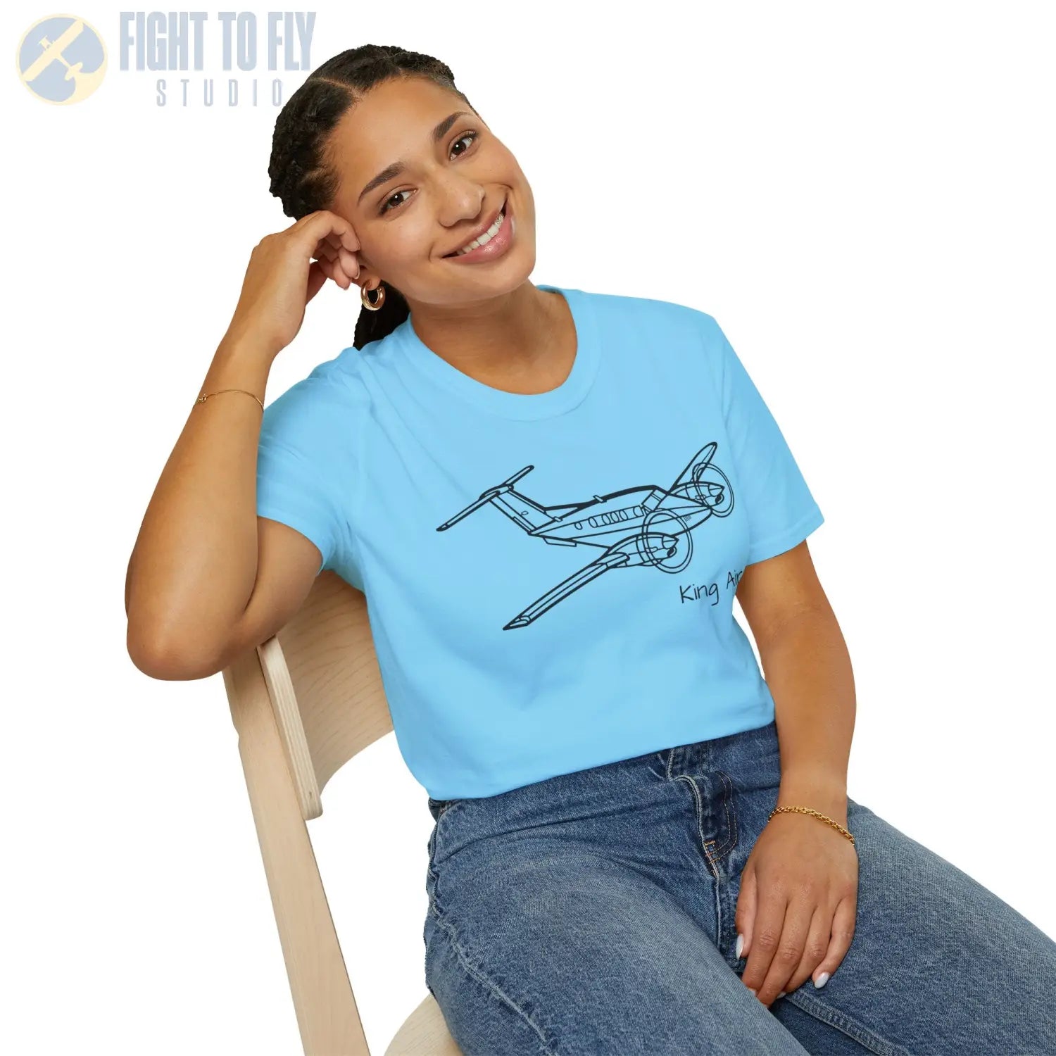 King Air T Shirt Pilot gifts WWII warbird t shirt