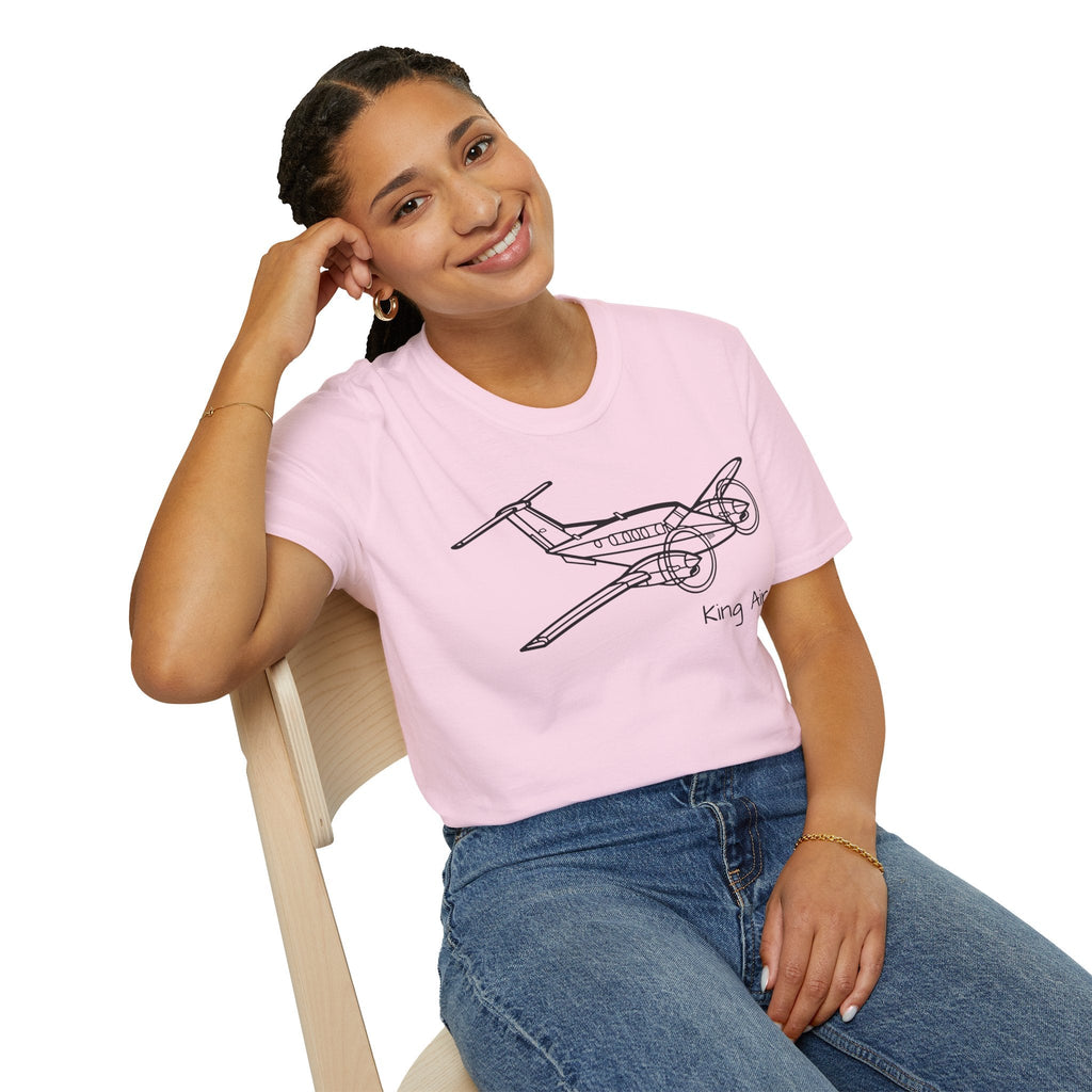King Air T-Shirt – Turboprop Twin Aircraft Aviation Tee - Gifts for pilots - apparel