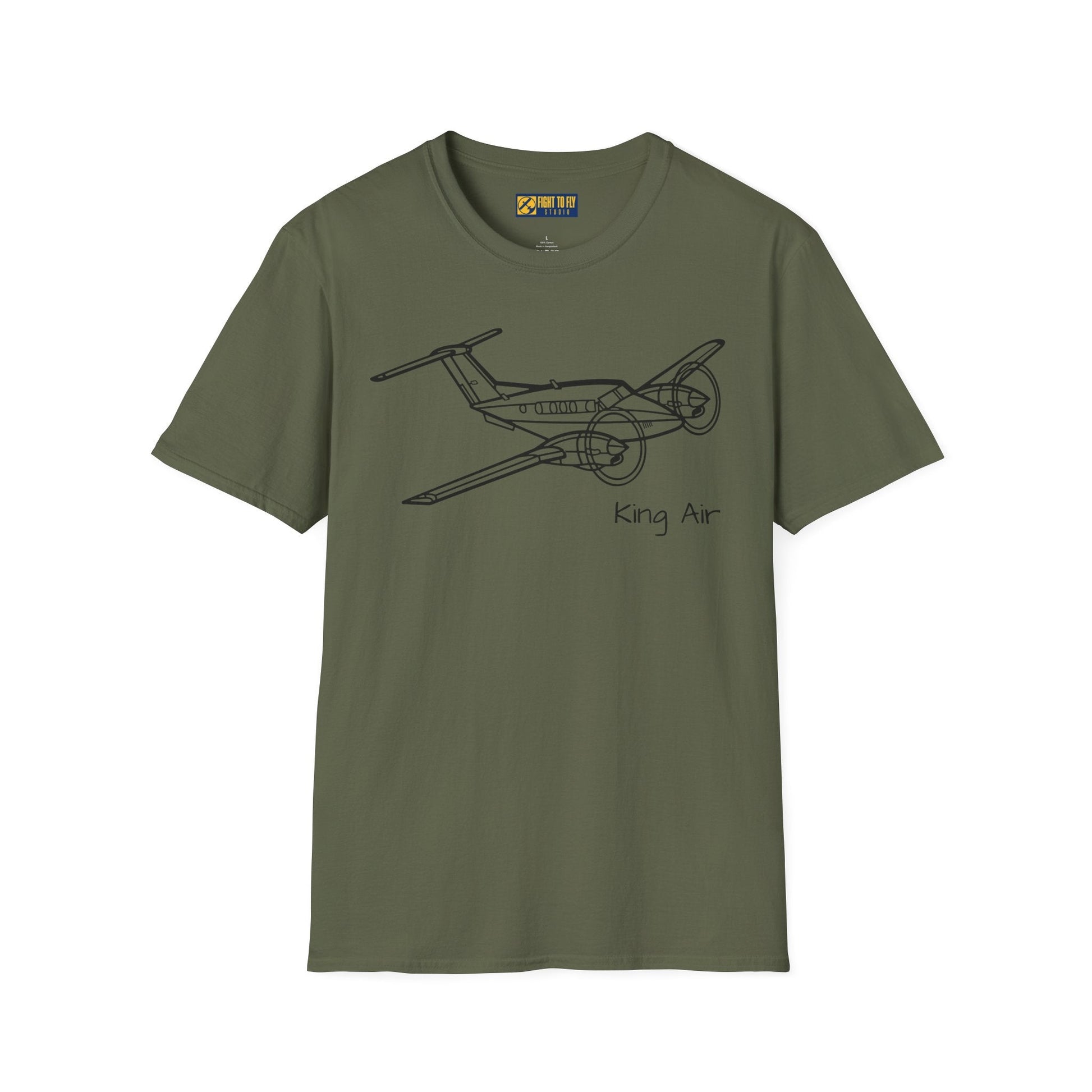 King Air T-Shirt – Turboprop Twin Aircraft Aviation Tee - Gifts for pilots - apparel