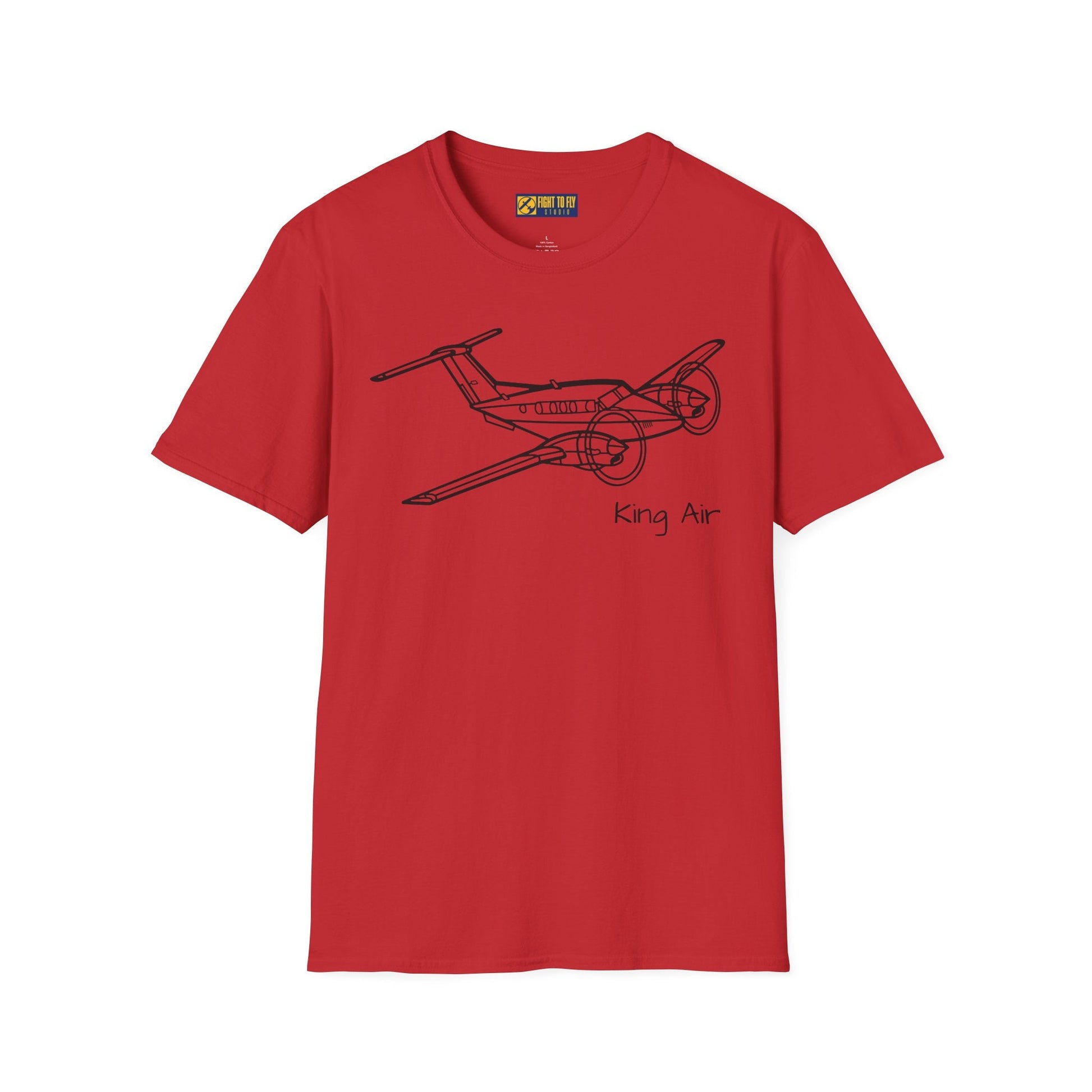 King Air T-Shirt – Turboprop Twin Aircraft Aviation Tee - Gifts for pilots - apparel
