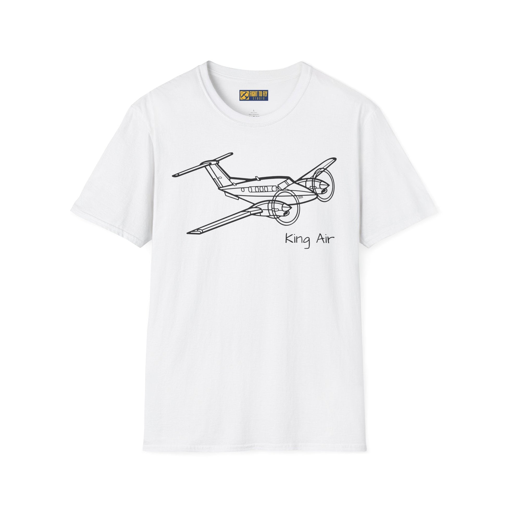 King Air T-Shirt – Turboprop Twin Aircraft Aviation Tee - Gifts for pilots - apparel