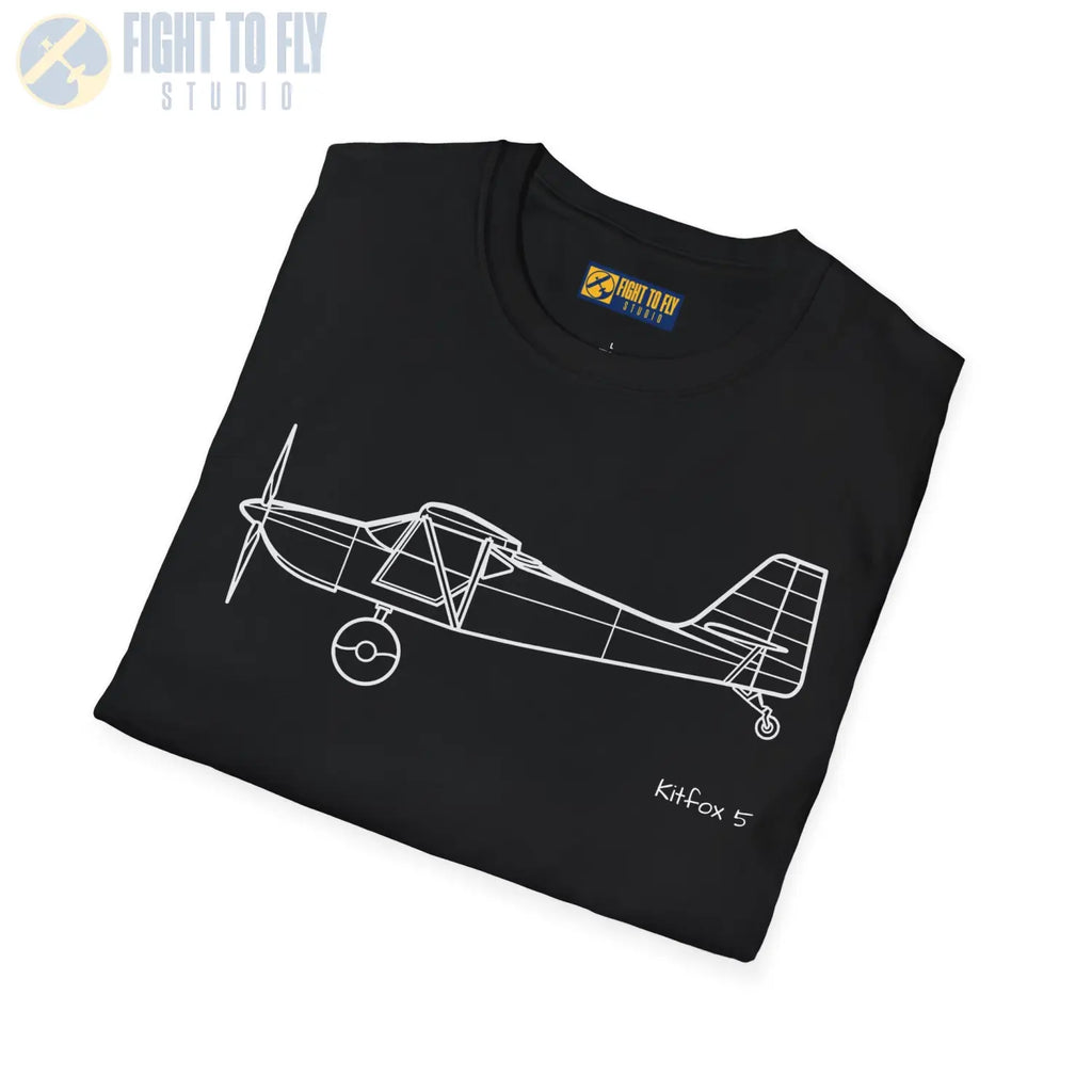 Kitfox 5 T-Shirt - Pilot gifts - WWII warbird t-shirt