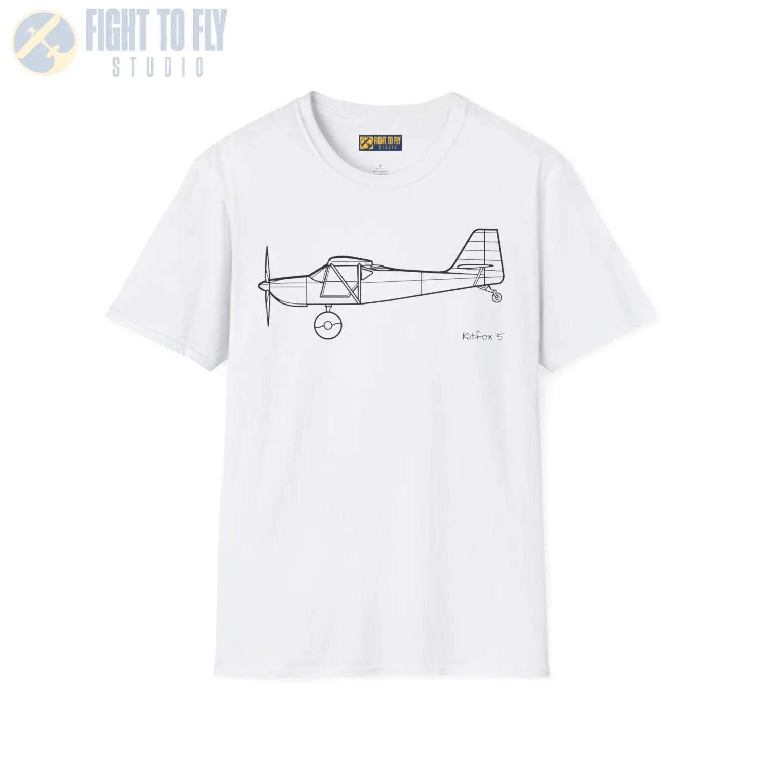 Kitfox 5 T-Shirt - Pilot gifts - WWII warbird t-shirt