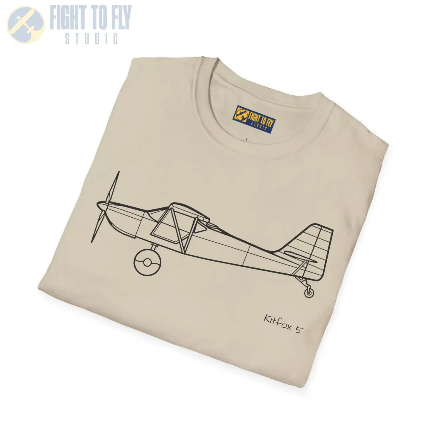 Kitfox 5 T-Shirt - Pilot gifts - WWII warbird t-shirt