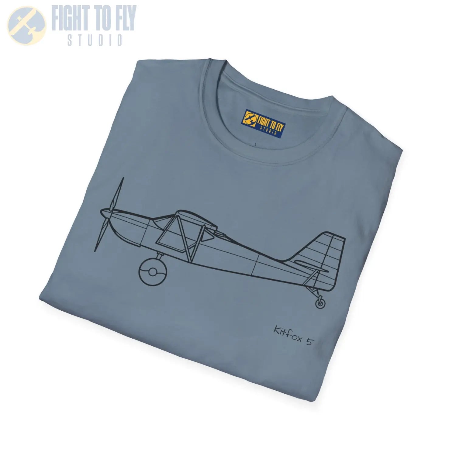 Kitfox 5 T-Shirt - Pilot gifts - WWII warbird t-shirt