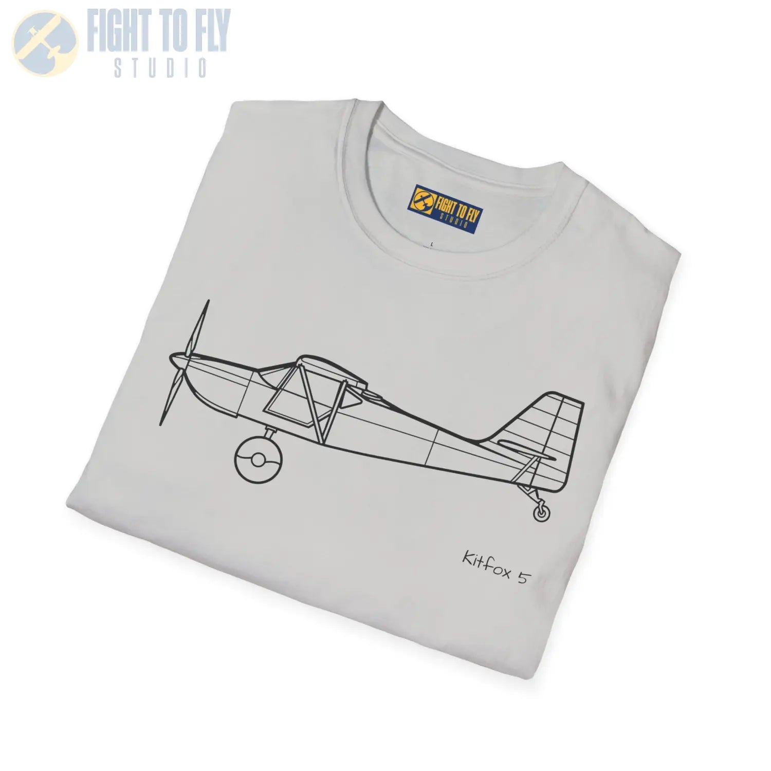 Kitfox 5 T-Shirt - Pilot gifts - WWII warbird t-shirt