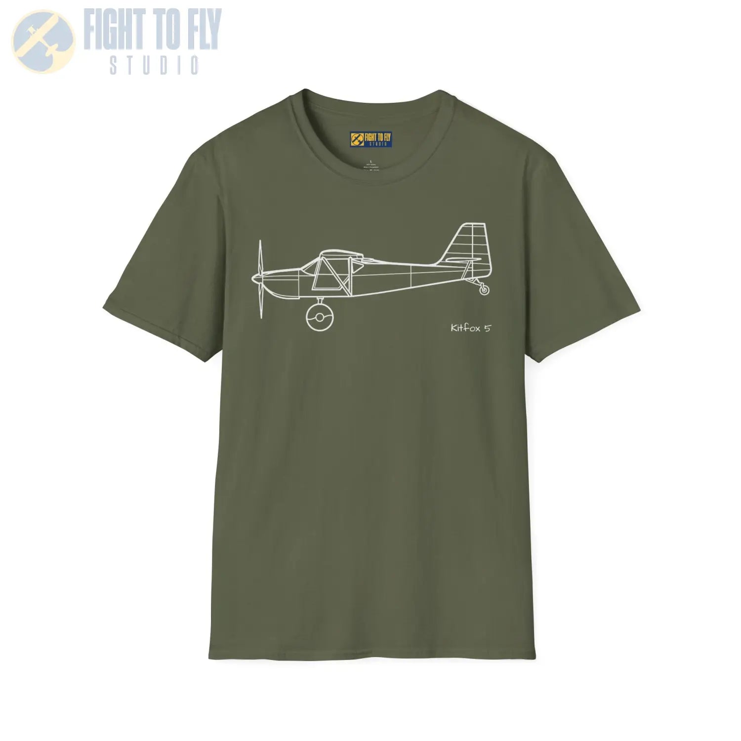 Kitfox 5 T-Shirt - Pilot gifts - WWII warbird t-shirt