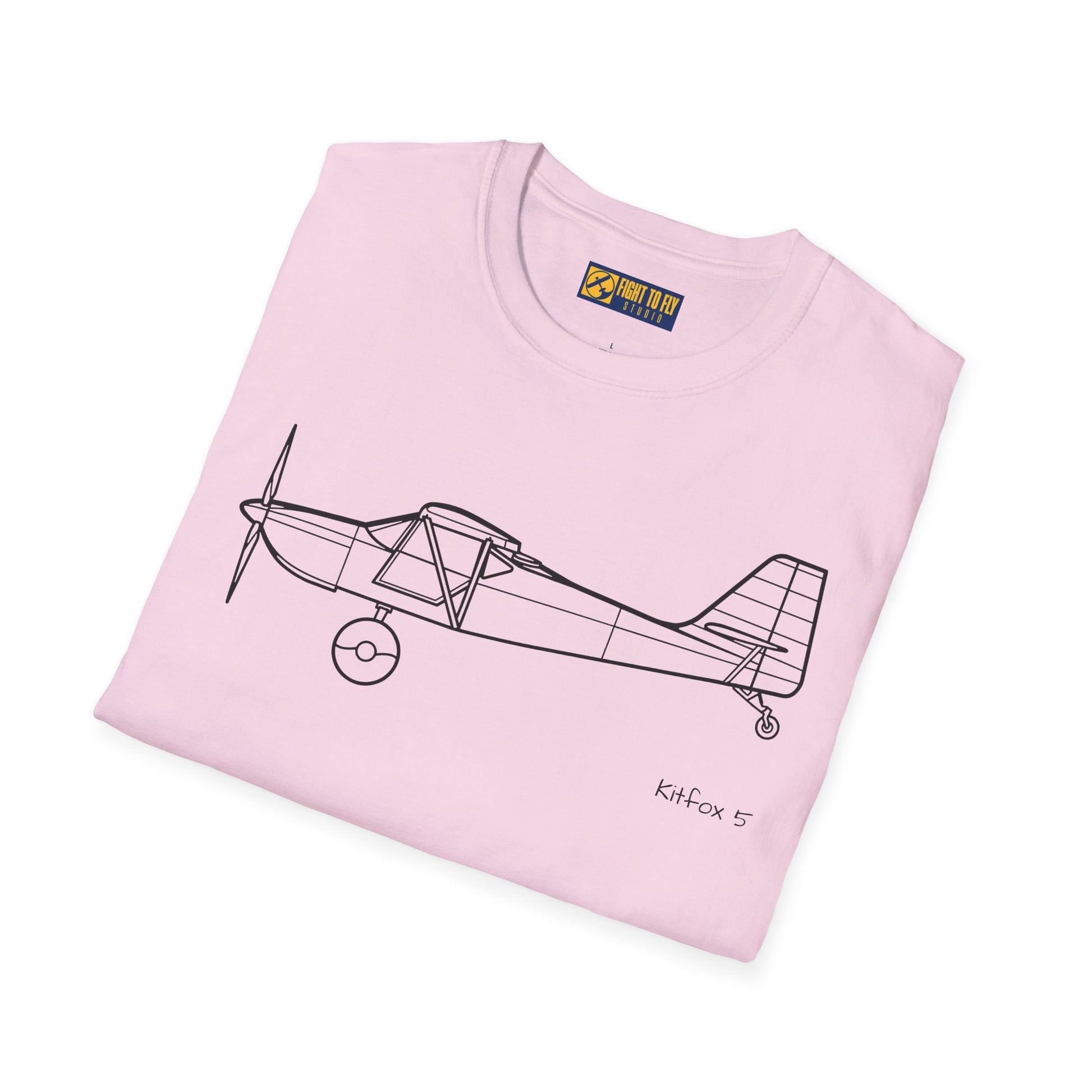 Kitfox 5 T-Shirt – Series STOL Light Sport Aircraft Aviation Tee - Pilot gifts - WWII warbird t-shirt