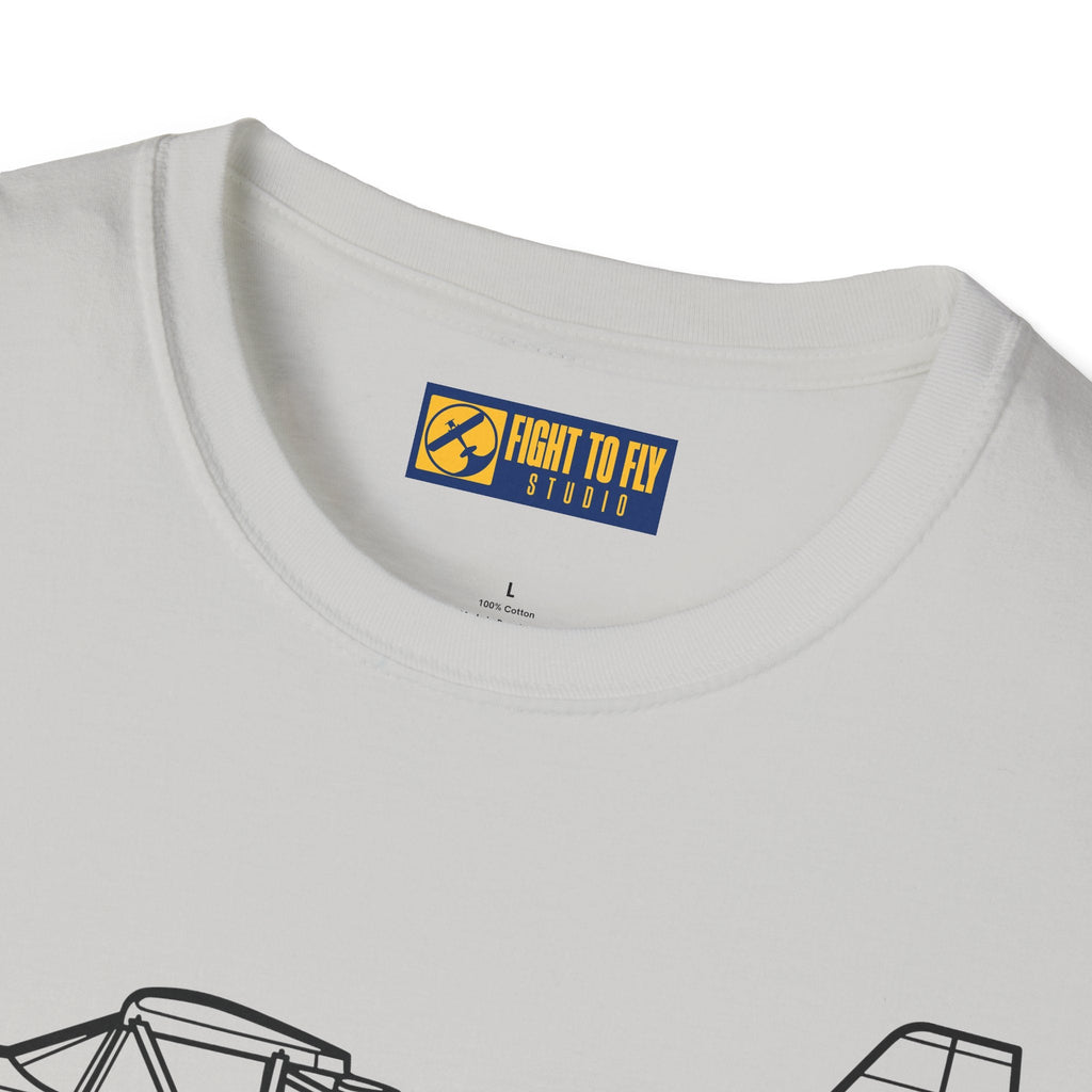 Kitfox 5 T-Shirt – Series STOL Light Sport Aircraft Aviation Tee - Pilot gifts - WWII warbird t-shirt