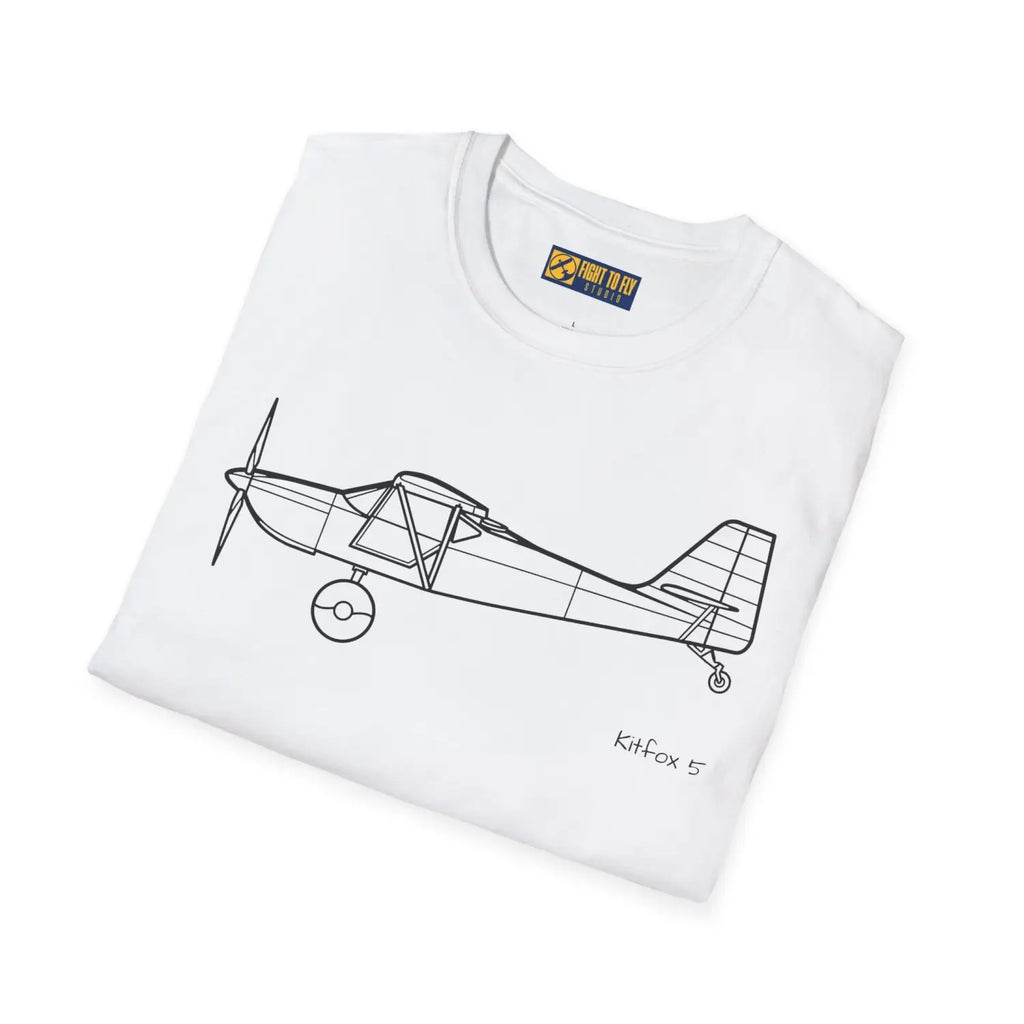 Kitfox 5 T-Shirt - Pilot gifts - WWII warbird t-shirt