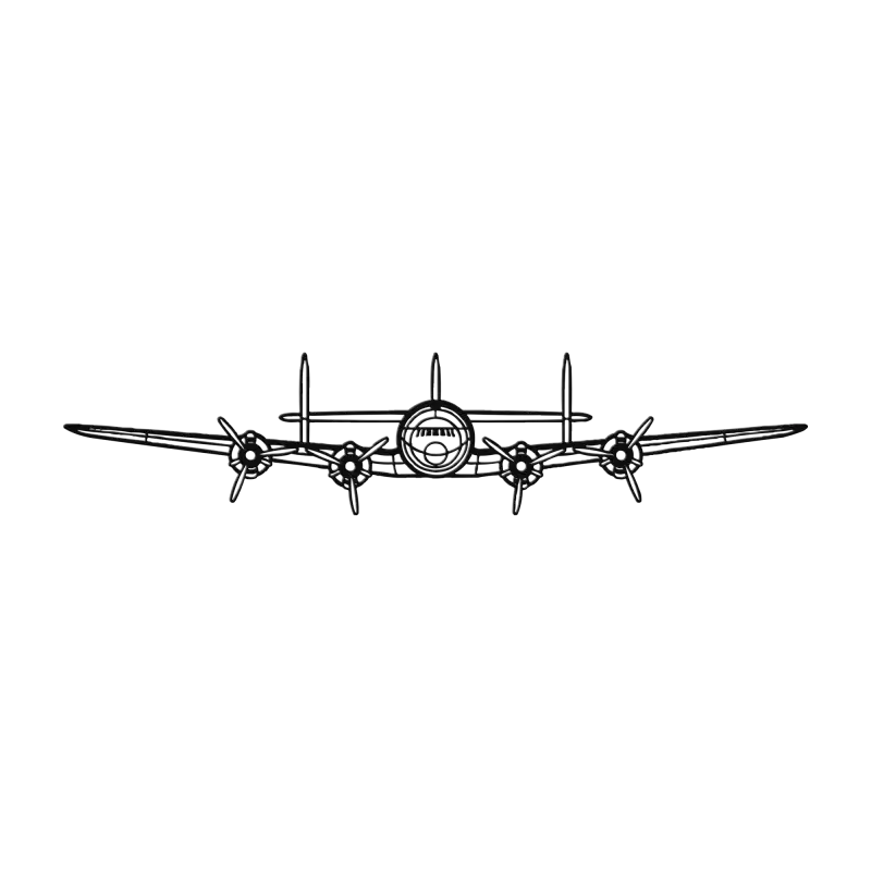 L-749 Die Cut Metal Wall Art - Sign - Pilot gifts - WWII warbird t-shirt