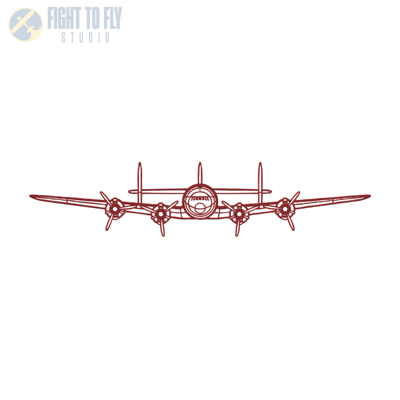 L-749 Die Cut Metal Wall Art - Sign - Pilot gifts - WWII warbird t-shirt
