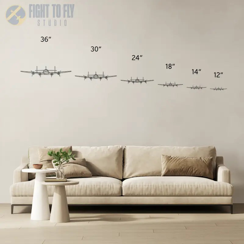 L-749 Die Cut Metal Wall Art - Sign - Pilot gifts - WWII warbird t-shirt
