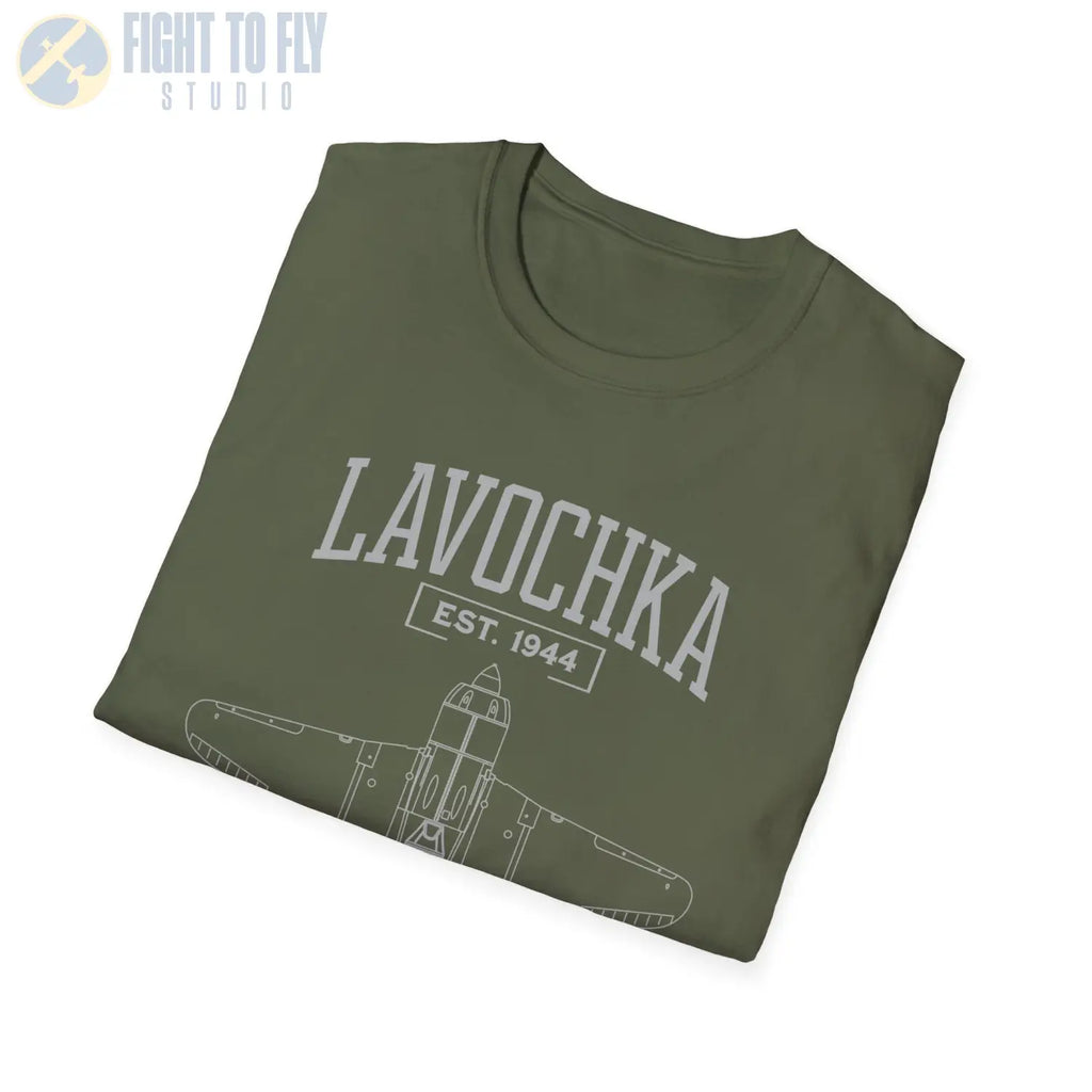 La-5 Lavochka - T-Shirt - Pilot gifts - WWII warbird t-shirt