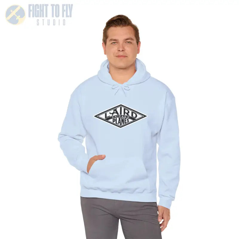 Laird Planes Chicago Unisex Heavy Blend™ Hoodie - Cozy Stylish Sweatshirt for Everyday Wear - Gifts pilots - Aviation
