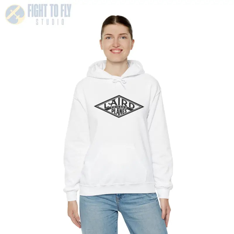 Laird Planes Chicago Unisex Heavy Blend™ Hoodie - Cozy Stylish Sweatshirt for Everyday Wear - Gifts pilots - Aviation