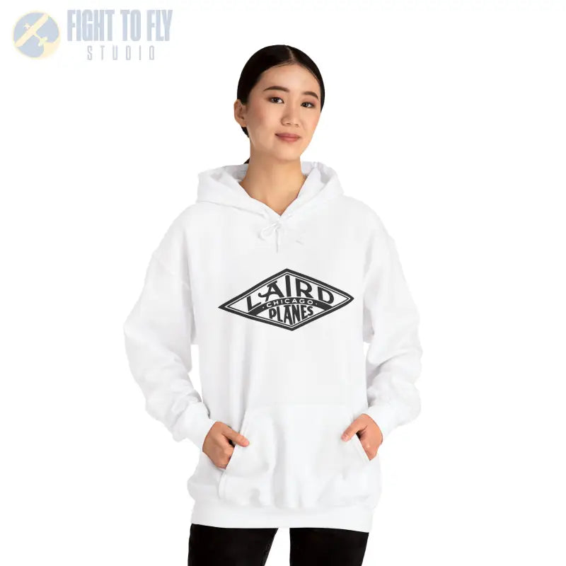 Laird Planes Chicago Unisex Heavy Blend™ Hoodie - Cozy Stylish Sweatshirt for Everyday Wear - Gifts pilots - Aviation
