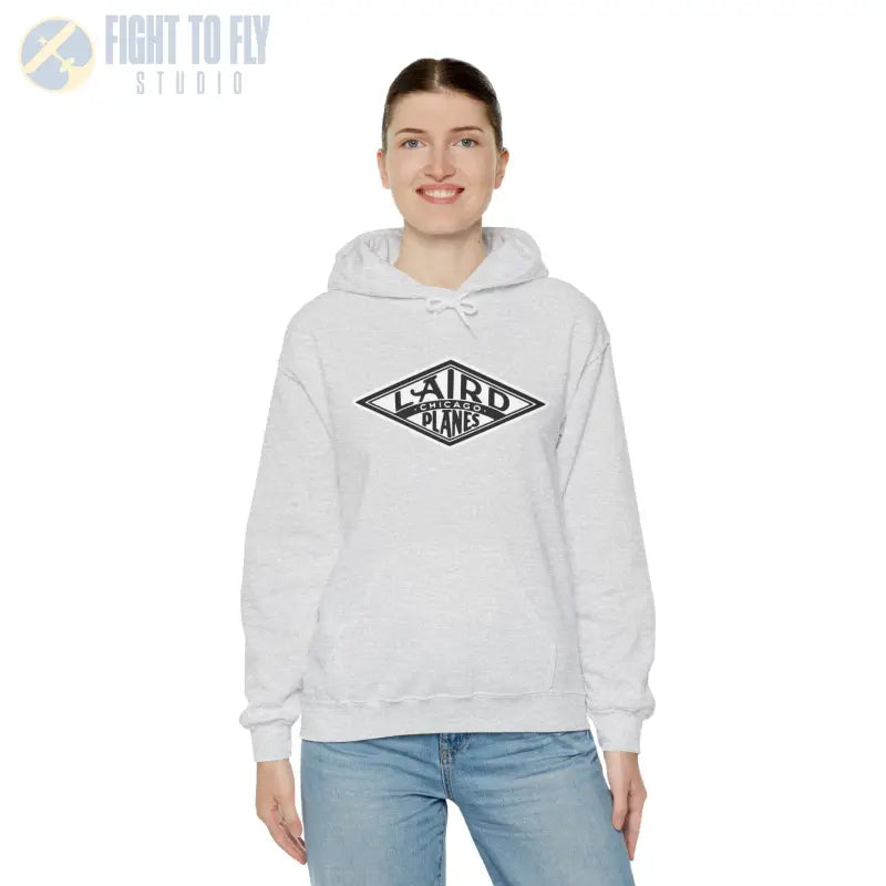 Laird Planes Chicago Unisex Heavy Blend™ Hoodie - Cozy Stylish Sweatshirt for Everyday Wear - Gifts pilots - Aviation