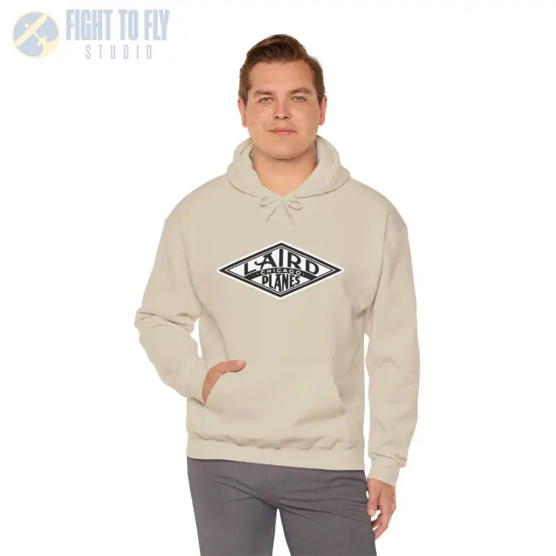 Laird Planes Chicago Unisex Heavy Blend™ Hoodie - Cozy Stylish Sweatshirt for Everyday Wear - Gifts pilots - Aviation