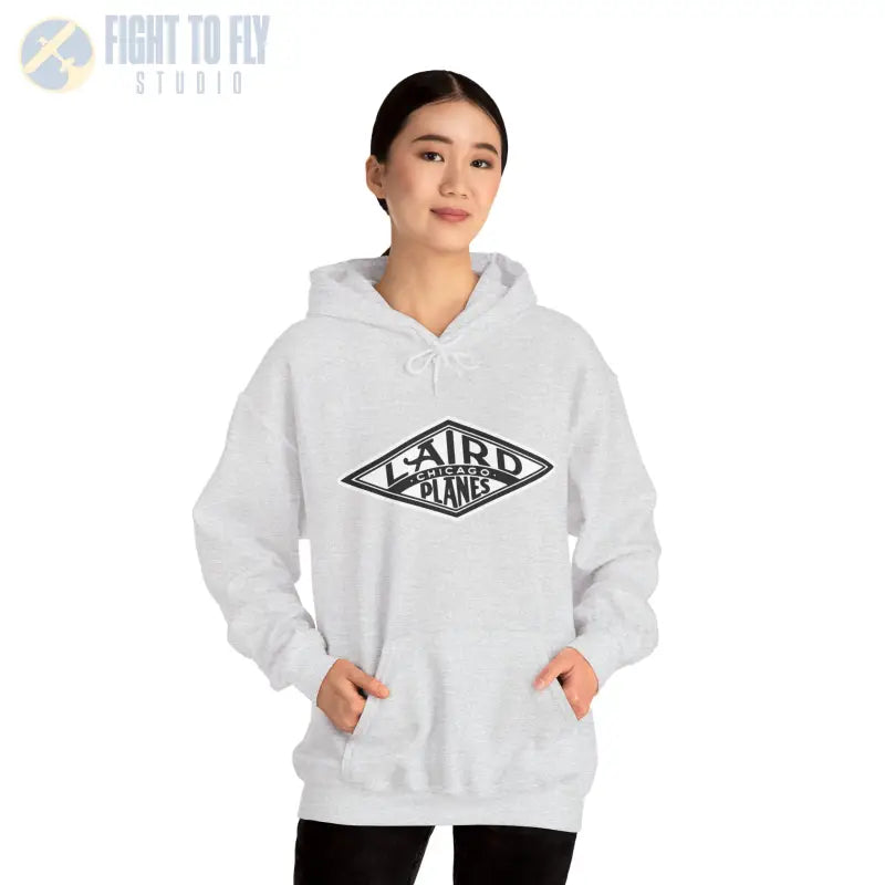 Laird Planes Chicago Unisex Heavy Blend™ Hoodie - Cozy Stylish Sweatshirt for Everyday Wear - Gifts pilots - Aviation