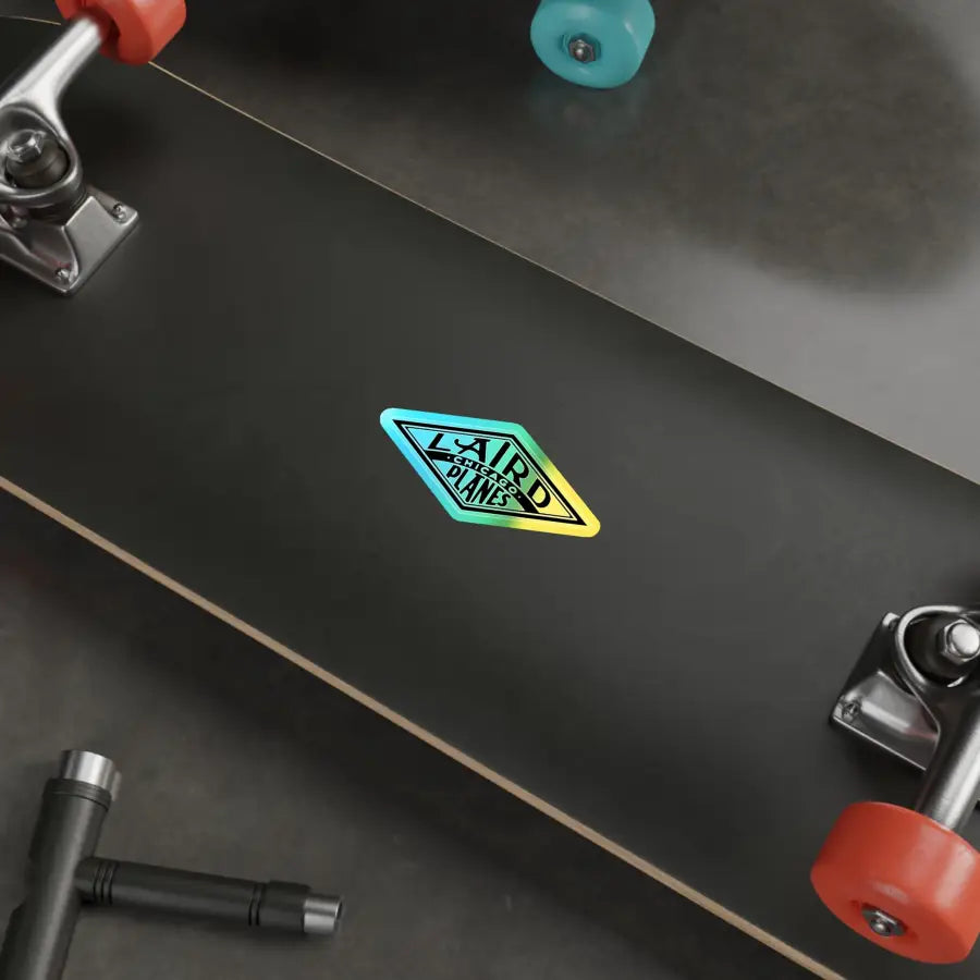 Laird Planes Logo - Holographic Die-Cut Stickers - Paper products - Gifts for pilots - Aviation apparel