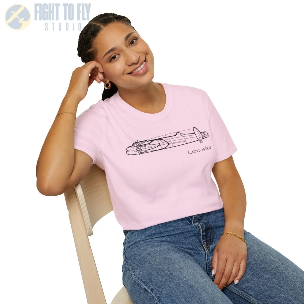 Avro LANCASTER T-Shirt - Pilot gifts - WWII warbird t-shirt