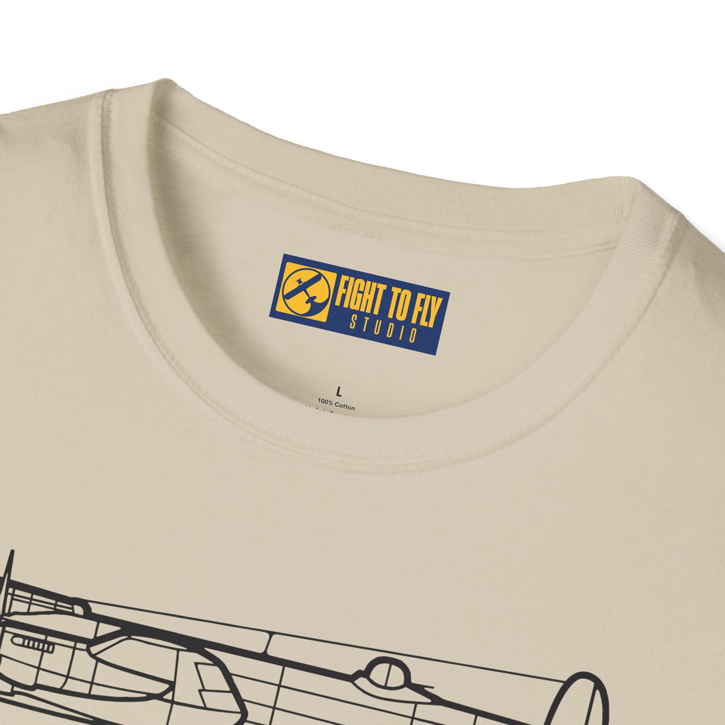 LANCASTER T-Shirt – Avro Lancaster WWII Heavy Bomber Aviation Tee - Gifts for pilots - apparel