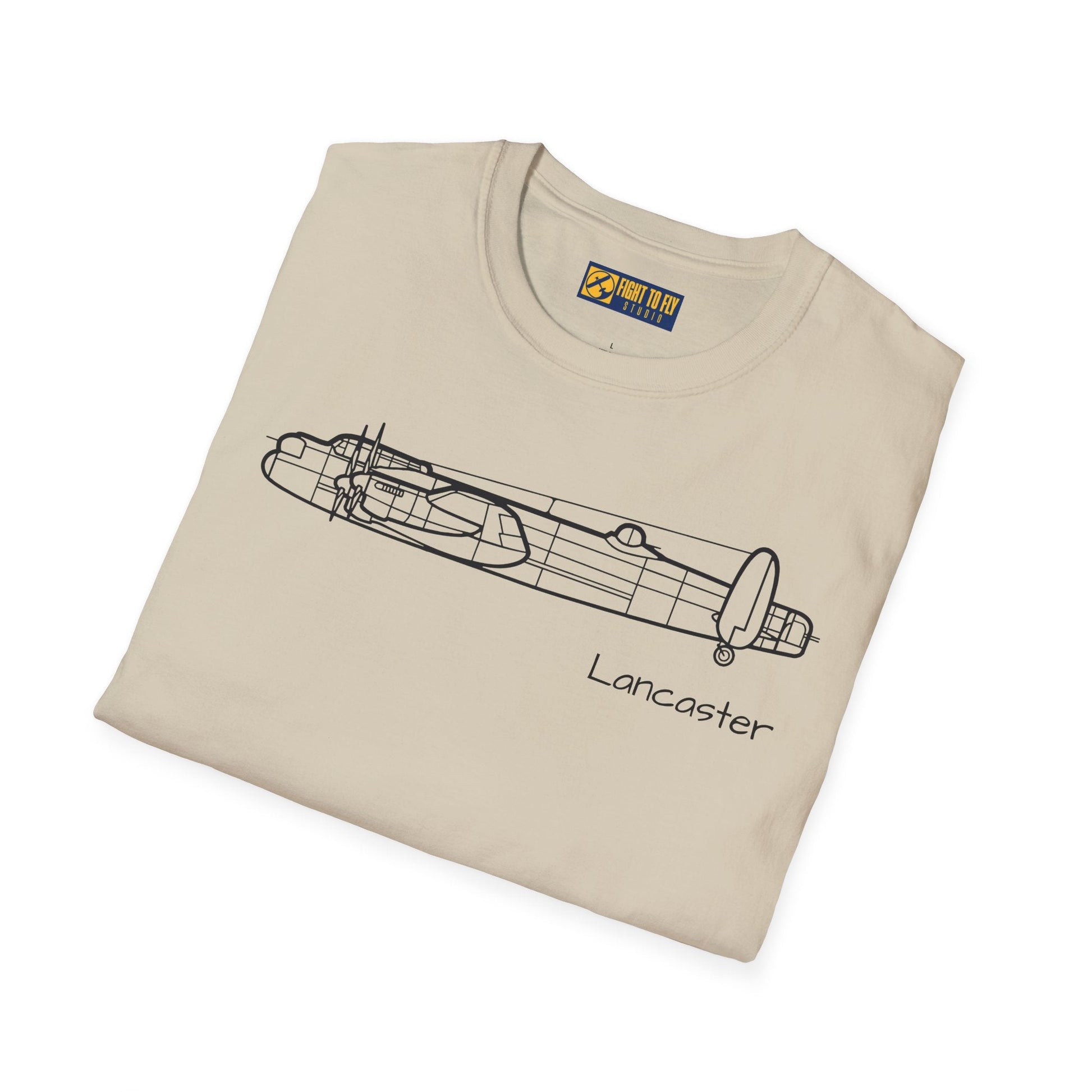 LANCASTER T-Shirt – Avro Lancaster WWII Heavy Bomber Aviation Tee - Gifts for pilots - apparel