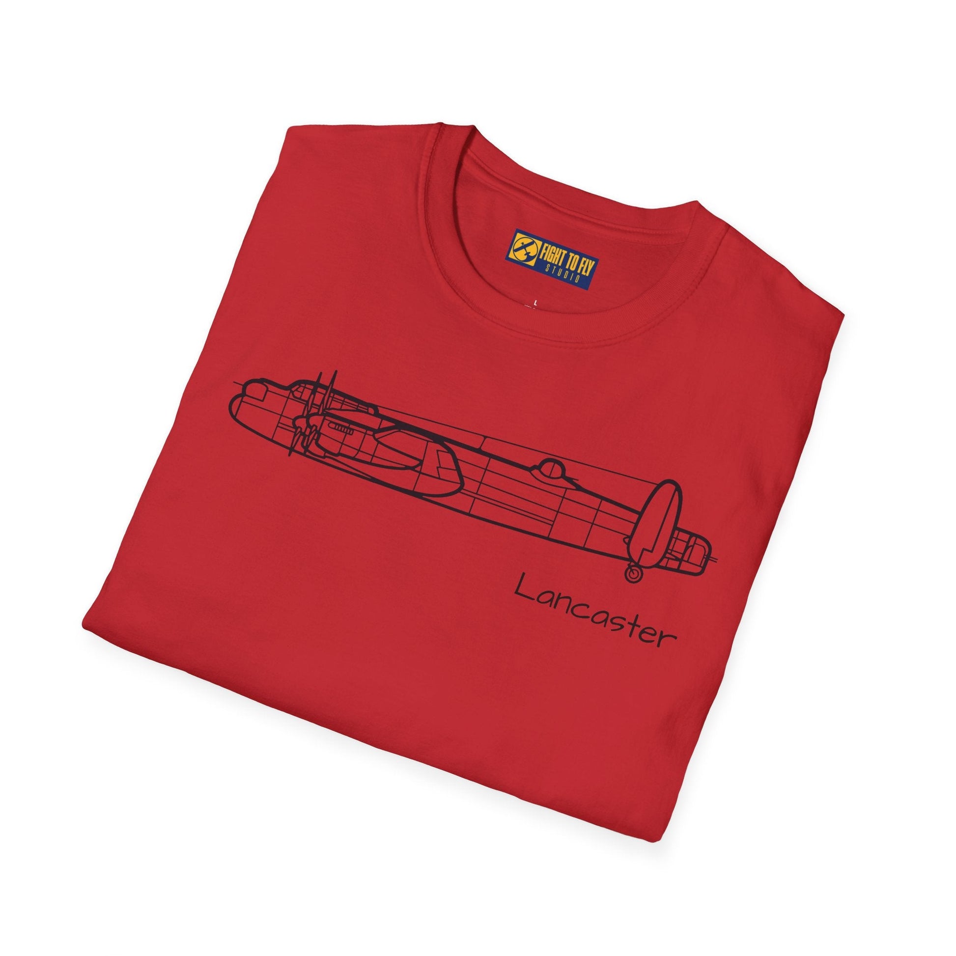 LANCASTER T-Shirt – Avro Lancaster WWII Heavy Bomber Aviation Tee - Gifts for pilots - apparel